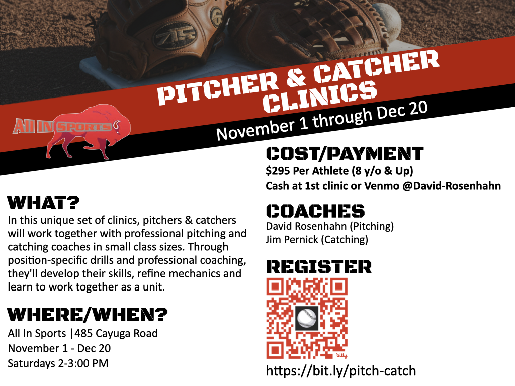 catchers and pitchers