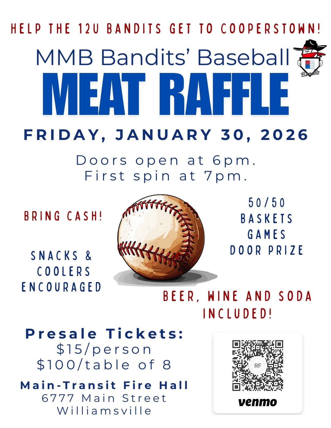 MMB 12U Meat Raffle